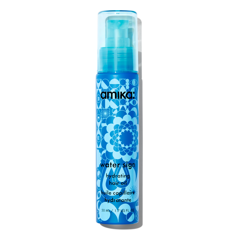 water sign | hydrating hair oil for dry hair