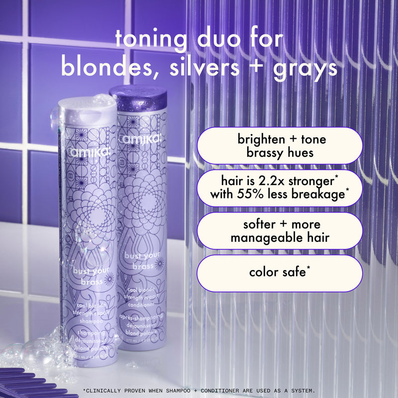 bust your brass | cool blonde repair conditioner