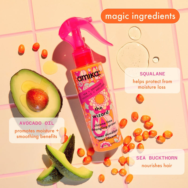 the wizard | silicone-free detangling hair primer