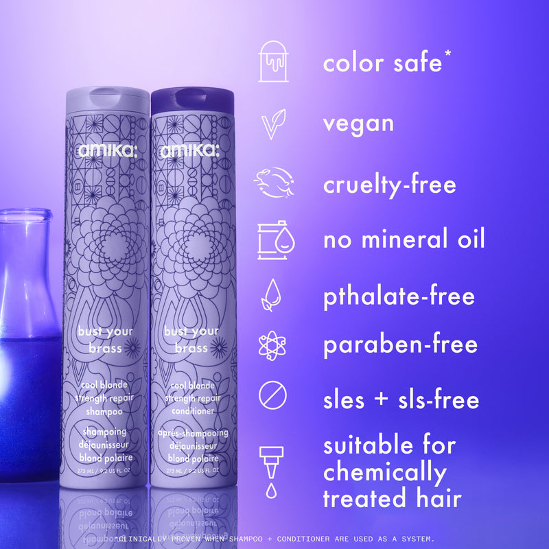 bust your brass | cool blonde repair conditioner