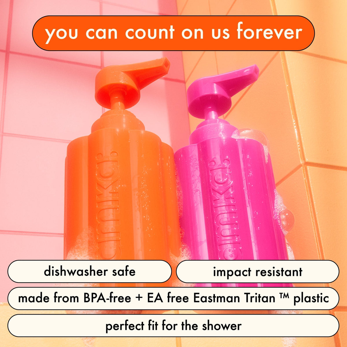 forever friend: refillable shampoo bottle | amika pro