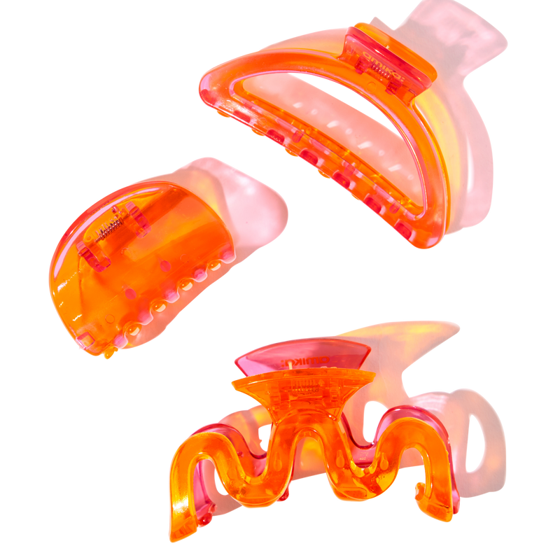 holiday claw clips | set of 3
